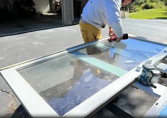 Sliding glass patio door glass replacement